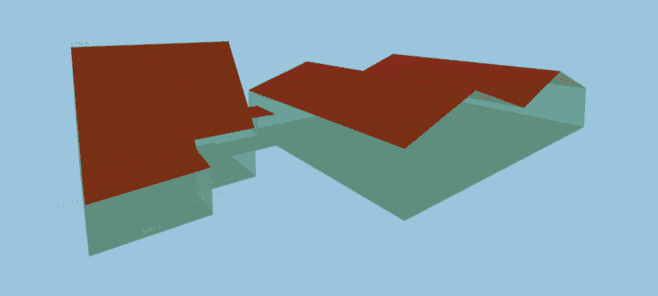 3D Low Poly Approximation of building